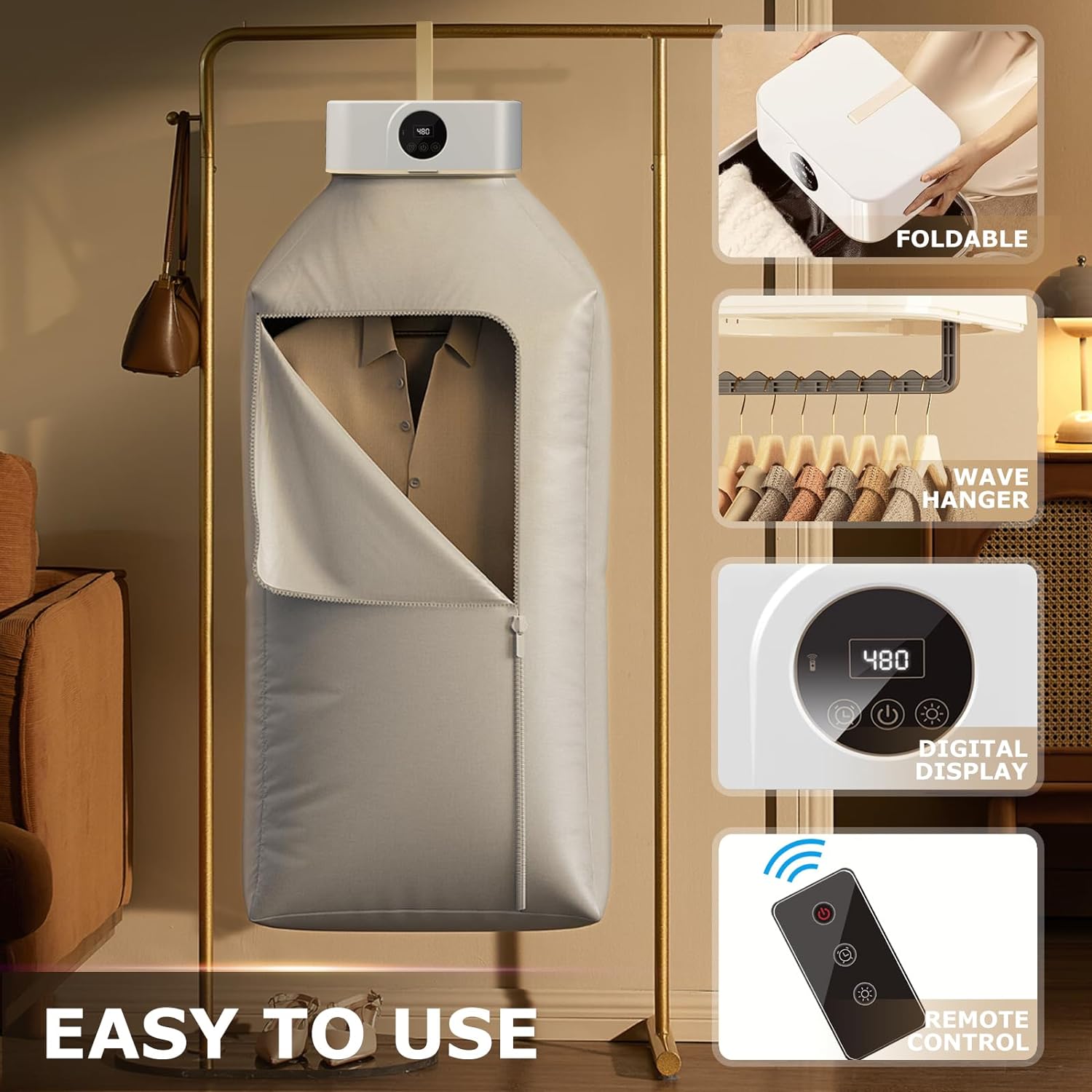 OFERTA 2 SECADOR DE ROPA PORTATIL