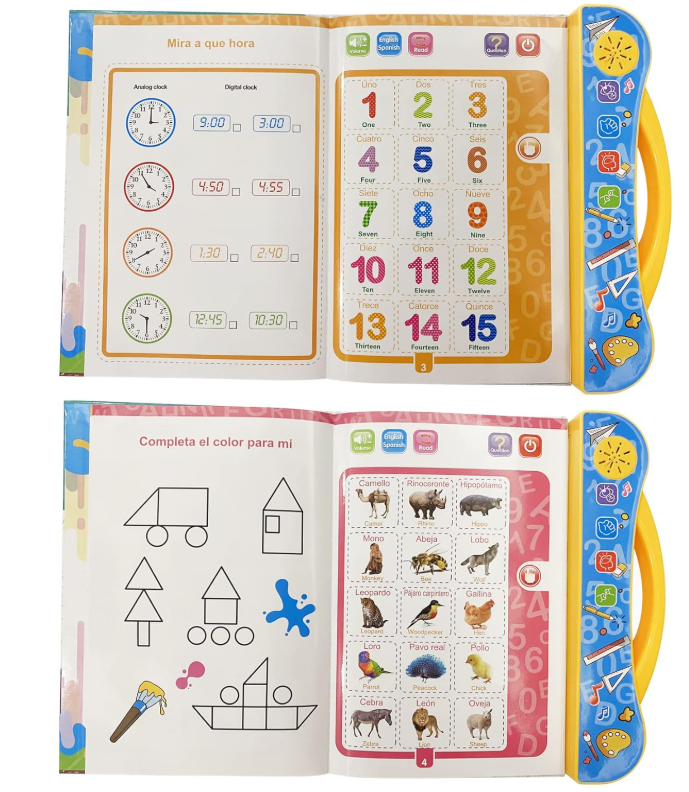 Libro Didáctico Interactivo Bilingüe (ES/EN)