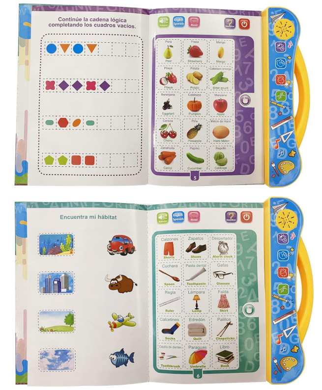 Libro Didáctico Interactivo Bilingüe (ES/EN)